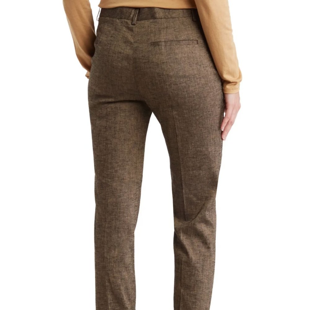 Theory Treeca Linen Blend Pants Size 0 - image 2